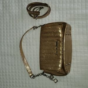 Lux De Ville Champaign Glitter Shoulder Bag